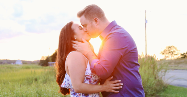 Photograph Couple Kissing